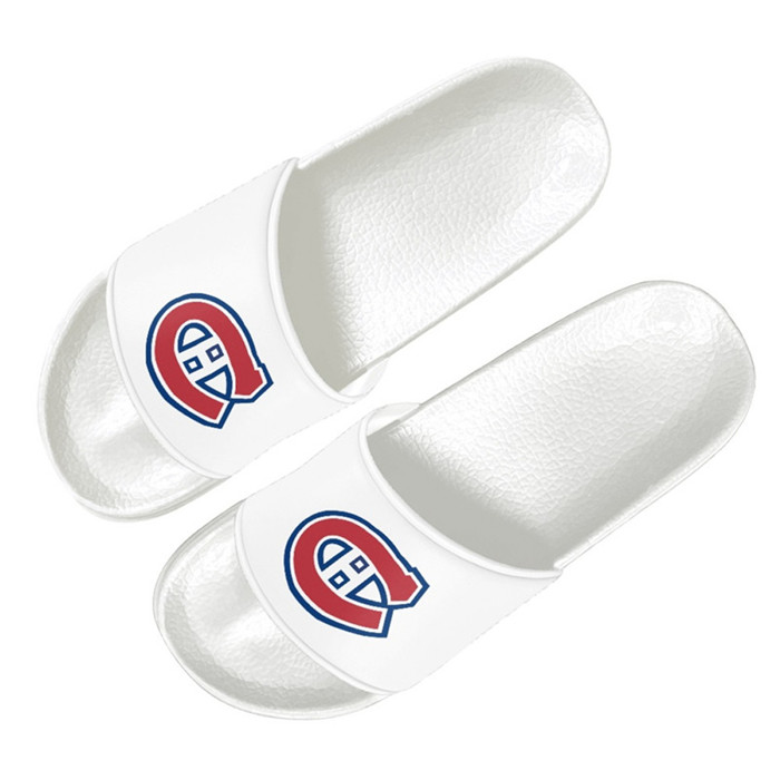 Men's Montreal Canadiens Flip Flops 001